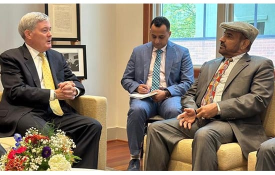 دیدار رئیس ستاد کل نیروهای مسلح عمان با مشاور رئیس جمهور آمریکا 5 دیدار رئیس ستاد کل نیروهای مسلح عمان با مشاور رئیس جمهور آمریکا