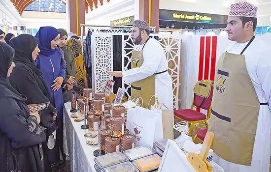 آغاز نمایشگاه چهار روزه قهوه و شیرینی در مسقط مال