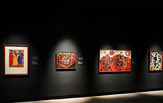 موزه ملی عمان میزبان نمایشگاه شاهکارهای نقاشی مدرن هند است