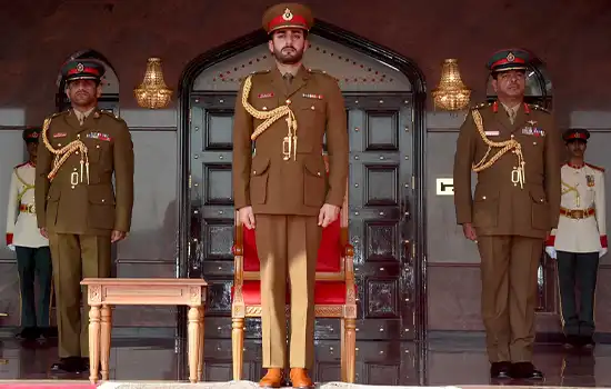 Oman military officers graduation ceremony 2