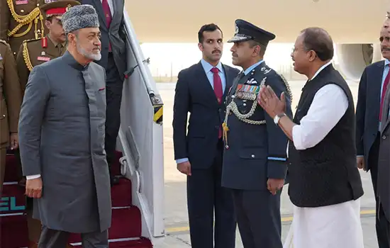 oman sultan india visit