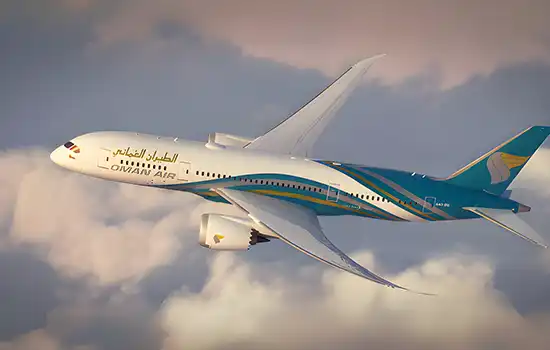 عمان ایر به عنوان دقیق‌ترین شرکت هواپیمایی