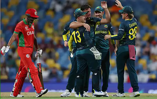 Oman Loses to Australia in ICC T20 World Cup 2024