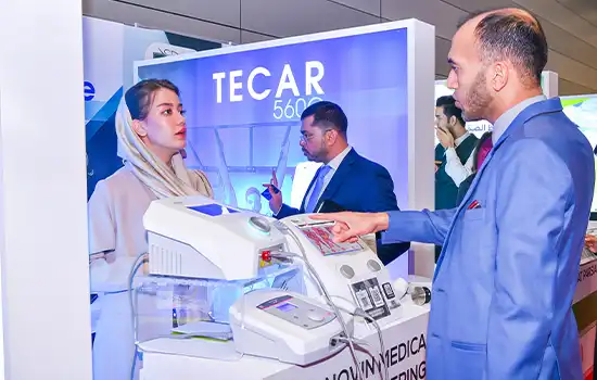 The Oman Health Exhibition & Conference is an annual international event of significant scientific and practical importance that highlights notable and ongoing advancements in the health and medical sector in Oman, as well as the industry’s market potential and emerging opportunities. This event provides a specialized scientific platform for knowledge exchange and networking among medical professionals, traders, manufacturers, suppliers, service providers, and stakeholders in the healthcare and medical industry. Participants will have the opportunity to showcase the latest technologies, services, and facilities, and leverage scientific and economic potential for trade and investment. The conference is aligned with Oman's Health Vision 2050 and aims to address complex challenges while discussing innovative initiatives to improve and advance the healthcare sector. Launched in 2009 and recognized as a UFI-approved international event in 2013, it is considered the most comprehensive and reputable international event for healthcare and medical tourism in Oman. If you wish to reserve a booth for showcasing the latest healthcare technologies in Oman, please contact our support team via the official website. Official Event Website: Oman Health Exhibition & Conference Event Dates: Monday, September 23 - Wednesday, September 25, 2024 | Event Hours: 11:00 AM - 08:00 PM Venue: Oman Convention & Exhibition Centre – EXHIBITION HALL 3 | Location on Google Maps: Oman Convention & Exhibition Centre Source: Oman Health Exhibition & Conference 2024: Healthcare Innovations