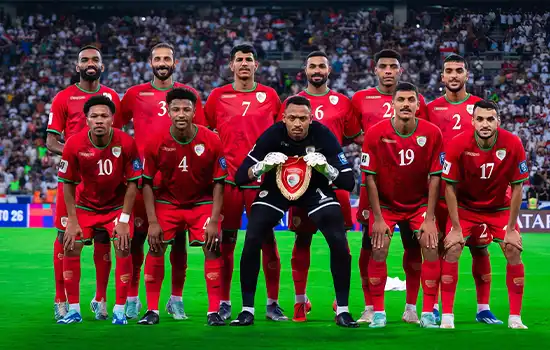 Oman National Football Team Hosts South Korea at Sultan Qaboos Stadium Today at 6 PM