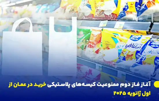phase two of the ban on plastic shopping bags in oman starting january 1 2025
