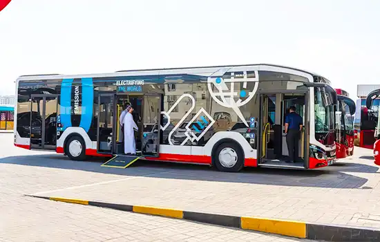 Mwasalat has launched trials for electric buses in Muscat as part of Oman’s initiative to achieve carbon neutrality by 2050.