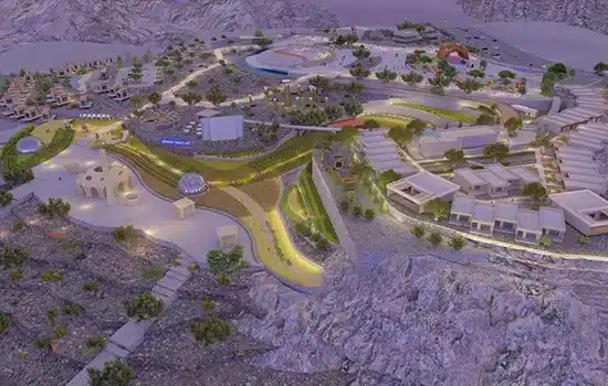 Tender Launched for Phase One of Jabal Shams Tourism Project with Investment of OMR 11 Million 1 A beautiful view of the Jabal Shams tourism project with initial infrastructure and recreational facilities
