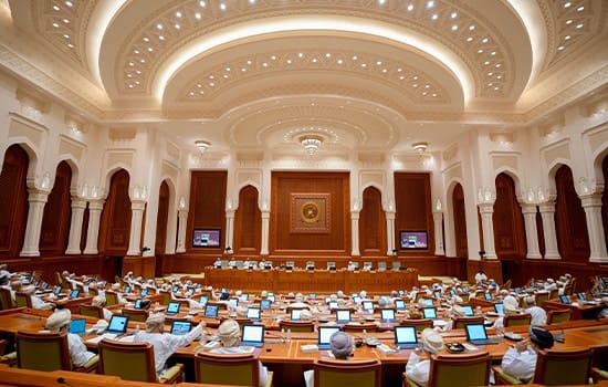 Omani Parliament Approves Key Bills on Property E-Registration and Arbitration Reform 7 A May 2025 session of Oman's Shura Council, where lawmakers reviewed key legislation on digital property registration and arbitration reform.