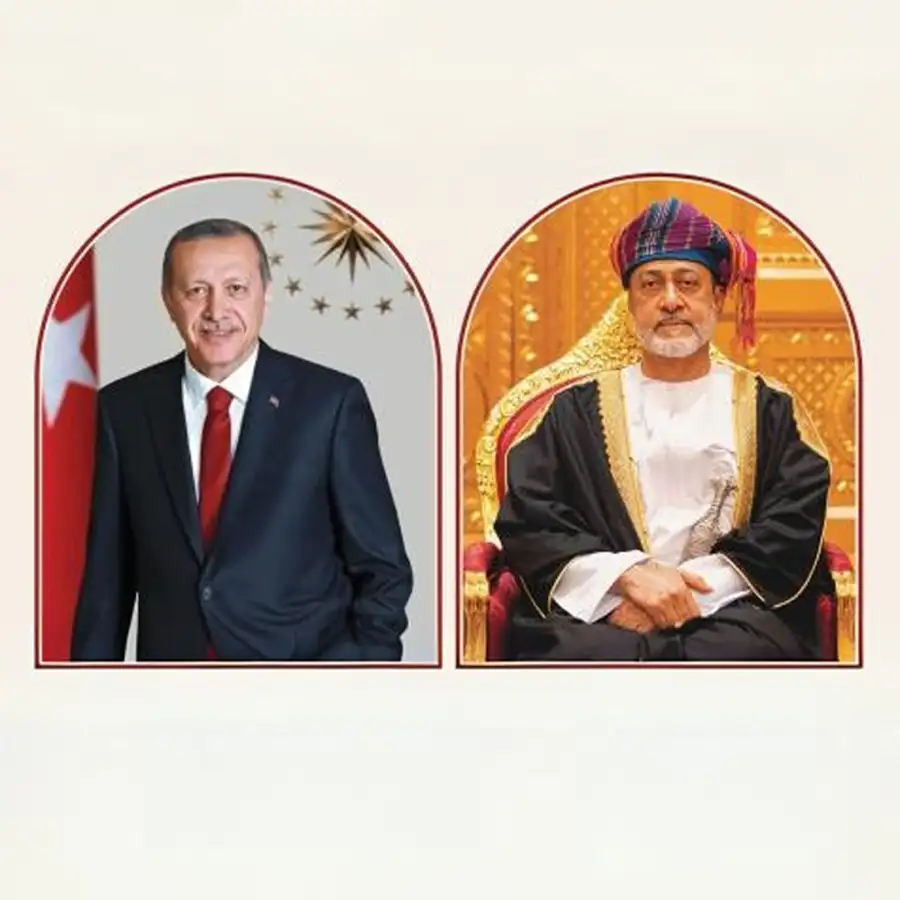sultan of oman and turkish president discuss israeli aggression on iran ar