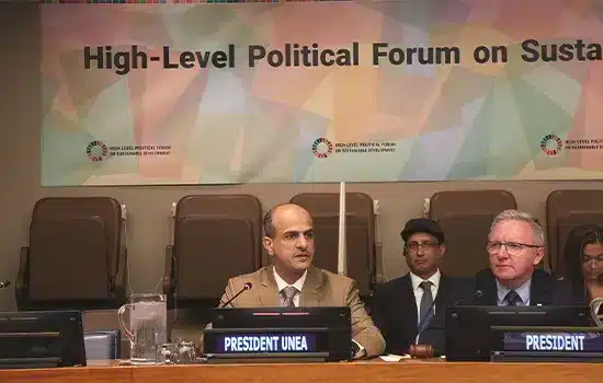 عُمان في المنتدى السياسي الرفيع المستوى بالأمم المتحدة: دعوة لتحرك مناخي قائم على العلم وعدالة بيئية شاملة