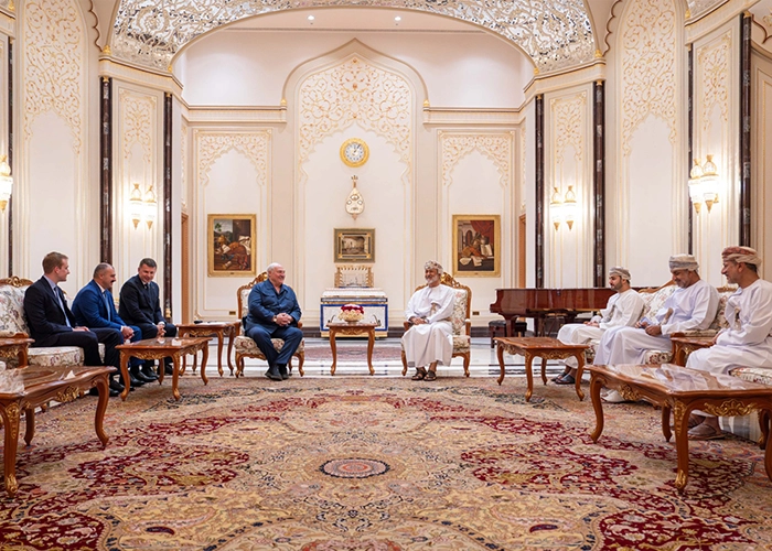 Sultan of Oman Meets President of Belarus in Muscat 1