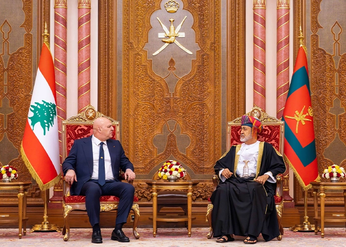 الزيارة الرسمية لرئيس جمهورية لبنان إلى سلطنة عُمان 1 official visit of the president of lebanon to oman 1