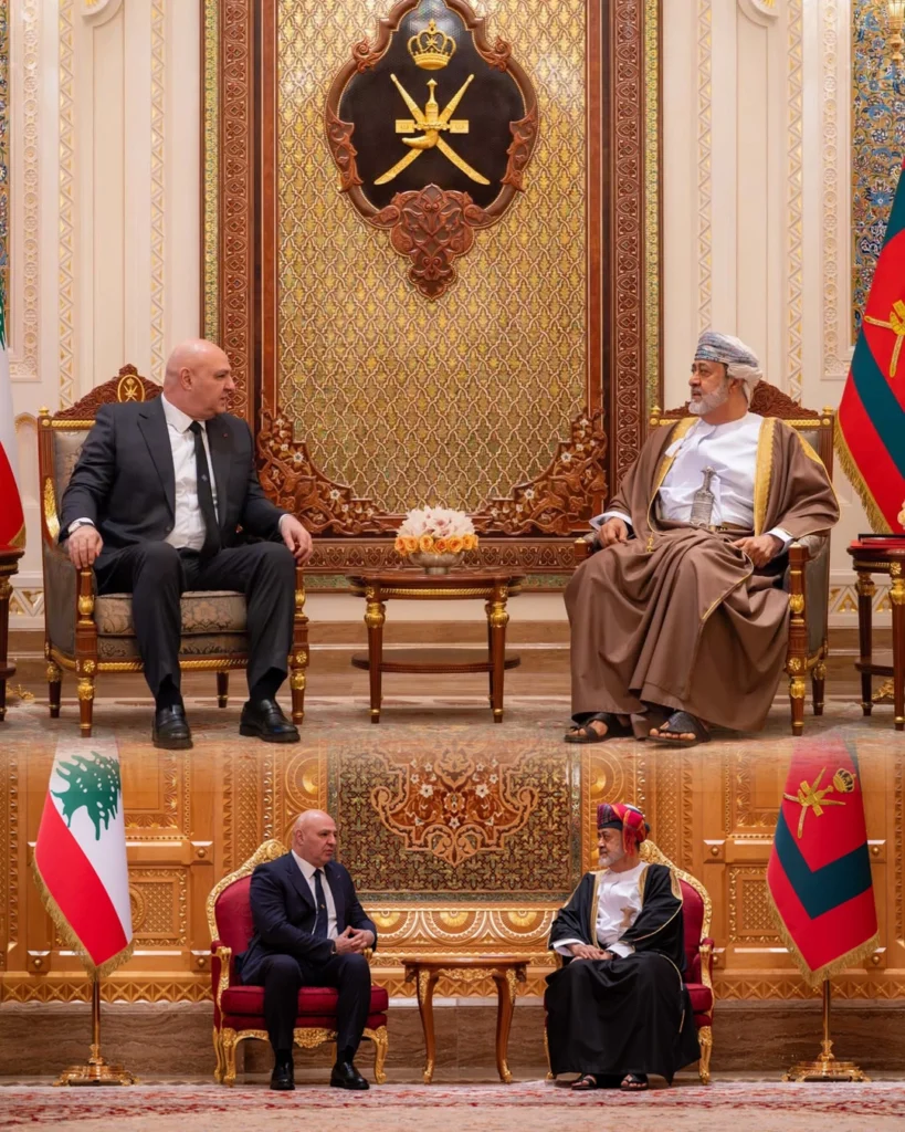 official visit of the president of lebanon to oman 2 1