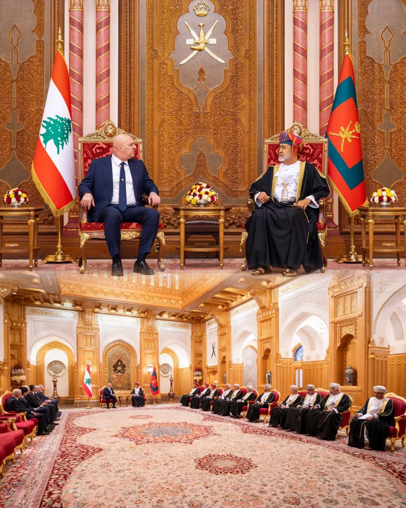 official visit of the president of lebanon to oman 4 1