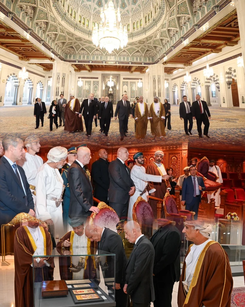 الزيارة الرسمية لرئيس جمهورية لبنان إلى سلطنة عُمان 7 official visit of the president of lebanon to oman 7 2