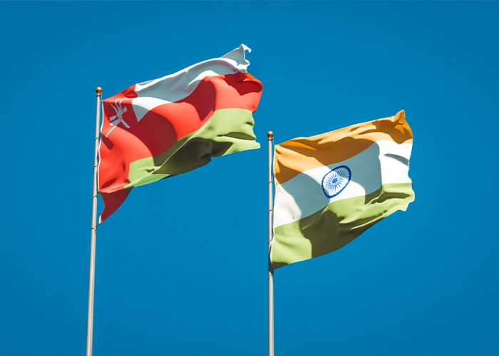 oman india flags 1